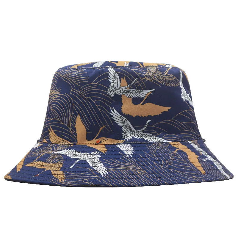 High Quality Large Bucket Hat Lady Summer Cotton Sun Cap