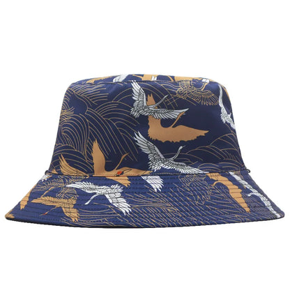 High Quality Large Bucket Hat Lady Summer Cotton Sun Cap