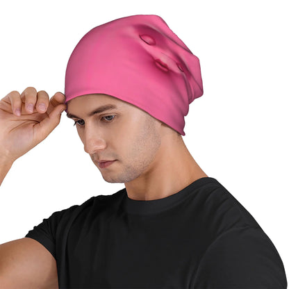Funny Expression Bonnet Hat Knitted Hats Men Women
