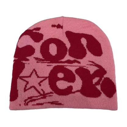 Y2k Beanie Hat Slouchy Beanie Vintage Beanie Warm Beanie