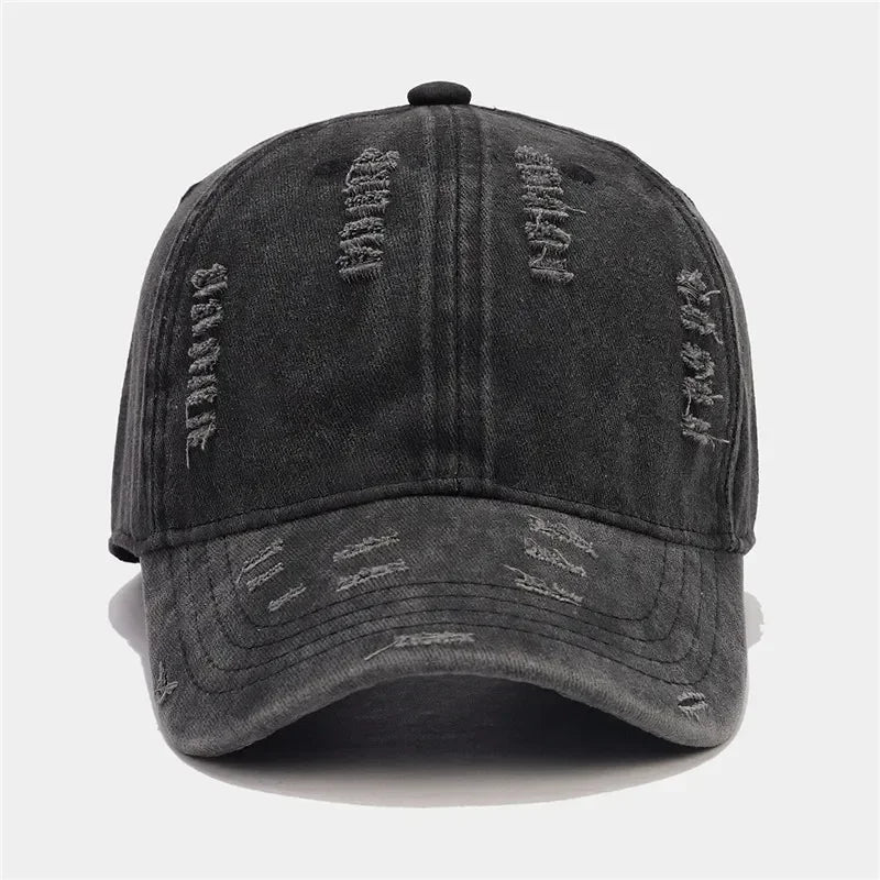 Cotton Solid Color Casquette Baseball Cap Adjustable Outdoor