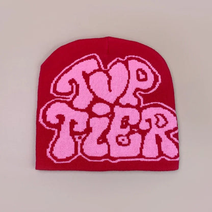 Letter Love Wool Knitted Hats Warm Hip Hop Beanies