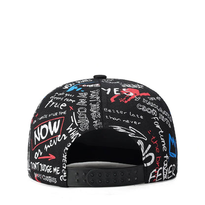 Unisex Letter Printing Snapback Spring and Autumn