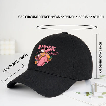 Cute Pink Leopard Print Baseball Cap