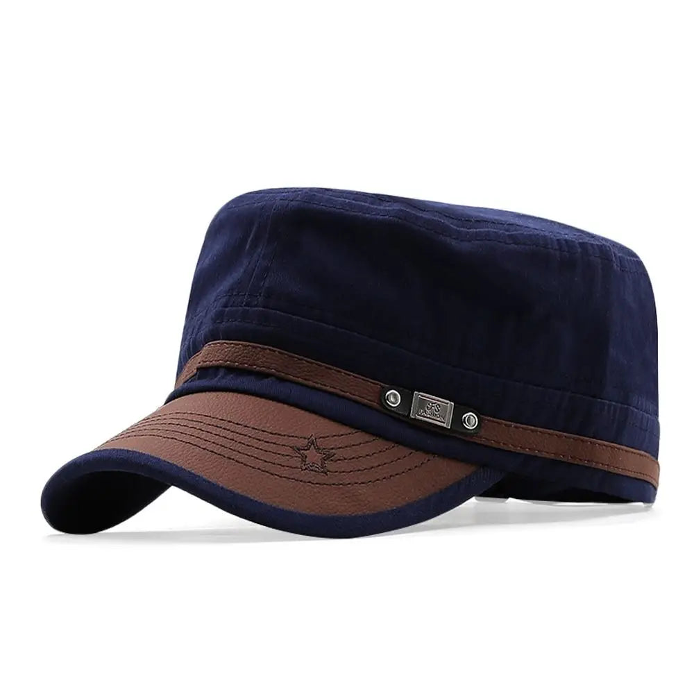 New Chic Casual Cotton Breathable Cadet Hat