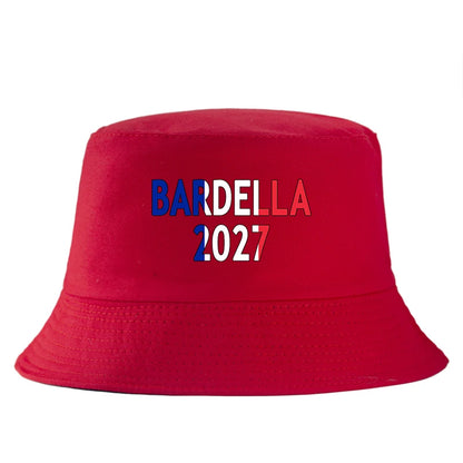 Bardella 2027 Print Bob Reversible Bucket Hat Women Men Summer Spring Travel