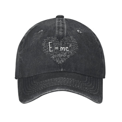 Energy Equals Coffee Baseball Caps