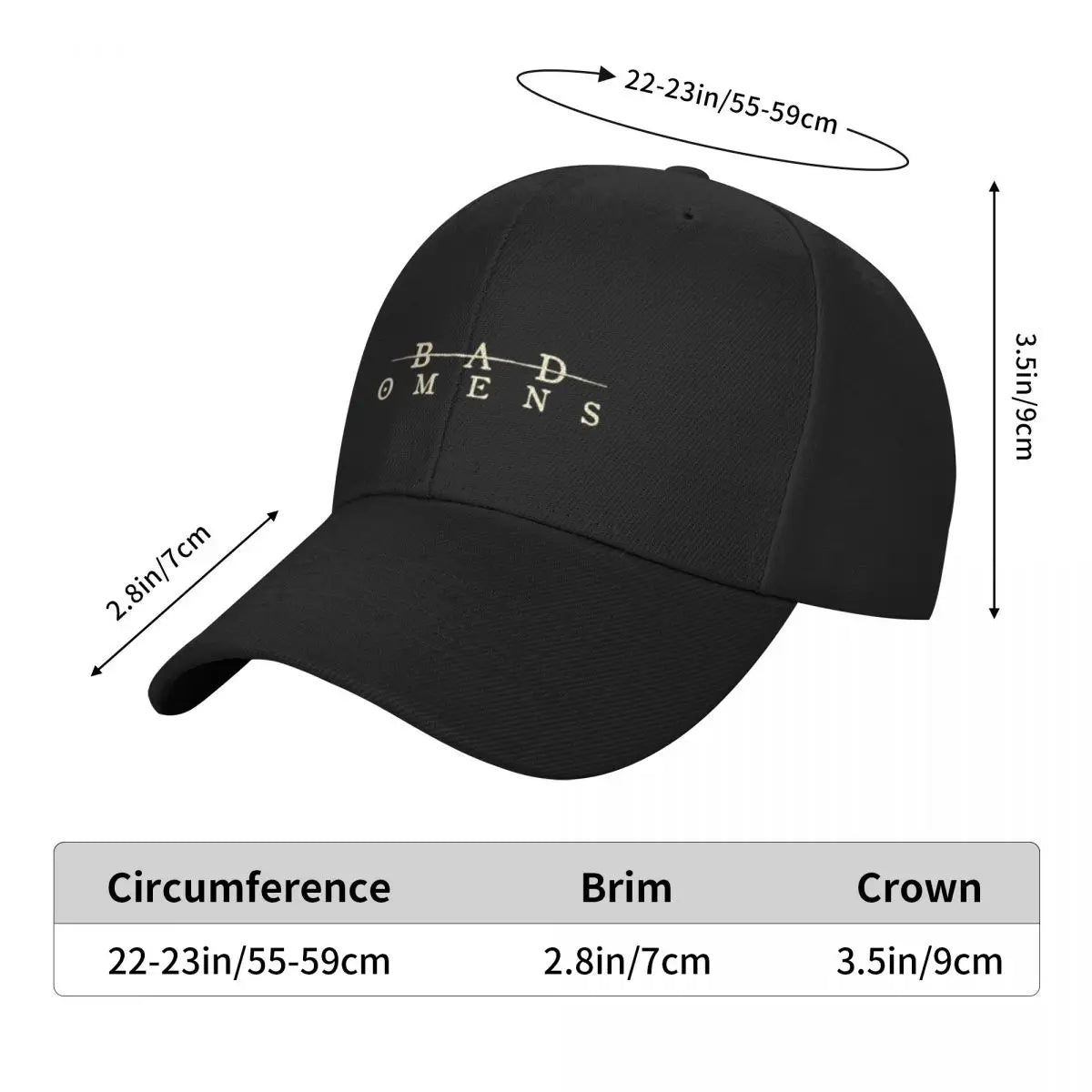 Bad Omens  Baseball Cap