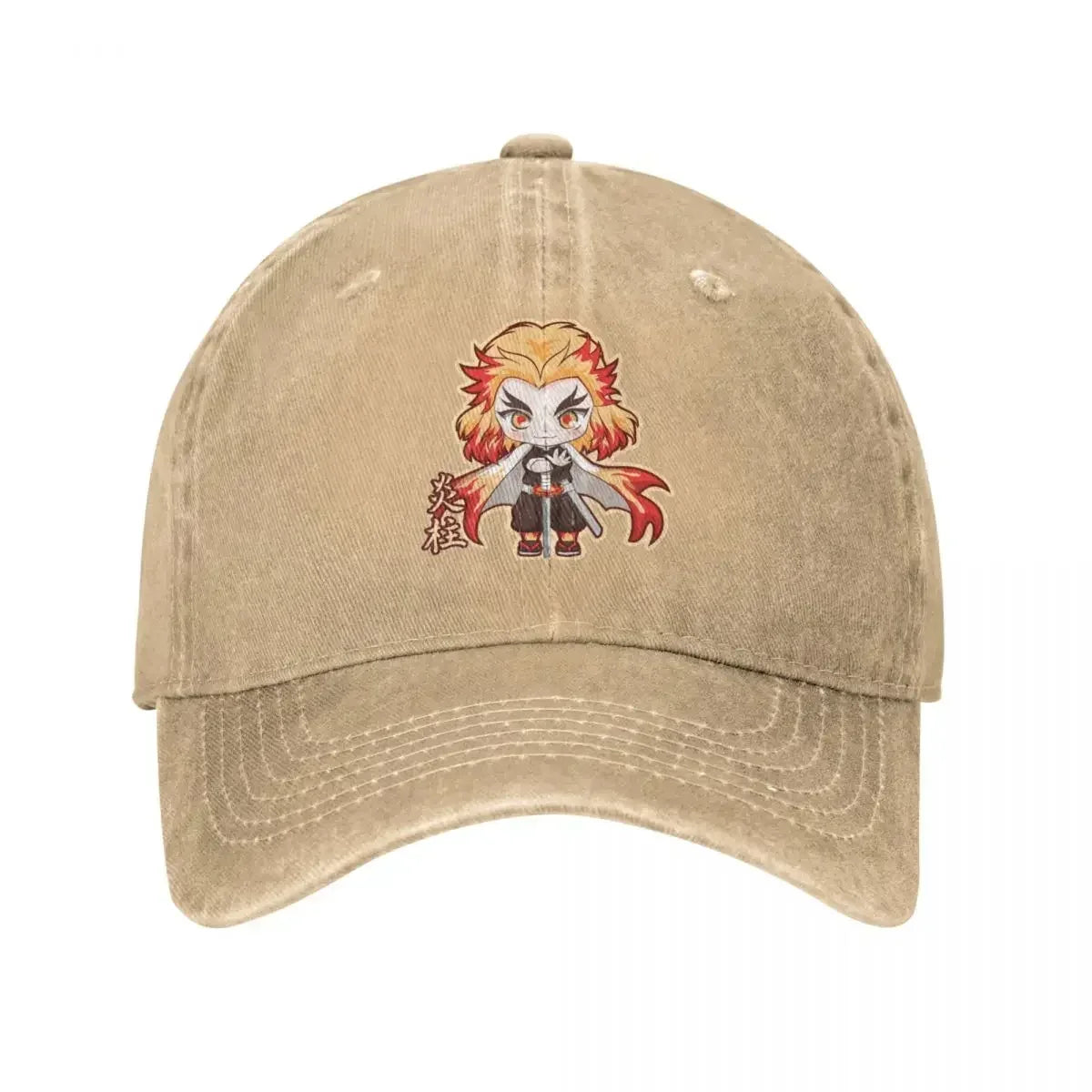 Cute Kyojuro Rengoku Baseball Caps Distressed