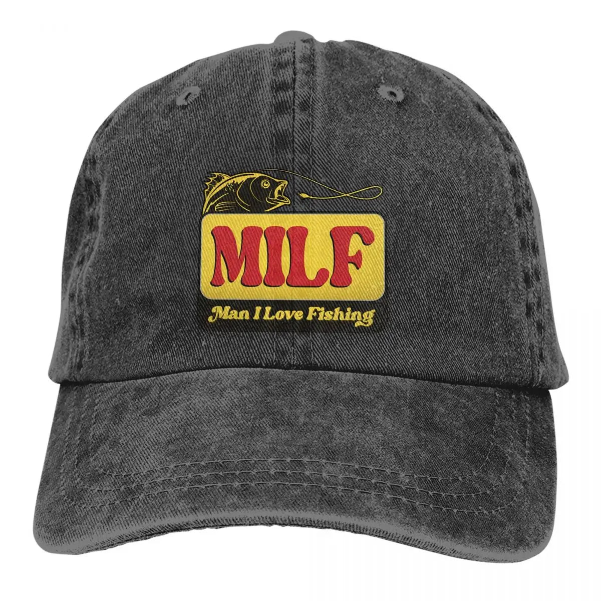 MILF Man I Love Fishing Baseball Cap Men Hats Women