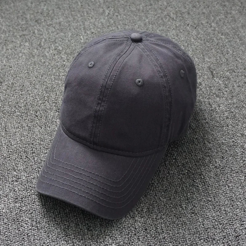 Oversize 100% Cotton Baseball Cap Large Snapback Hat for Big Heads Men Women