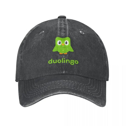 Fashion Duolingo Owl Duo Baseball Caps