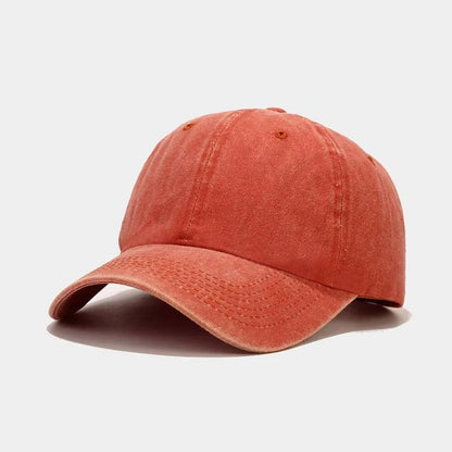 Spring Summer Cap Washed Cotton Baseball Cap Men Women