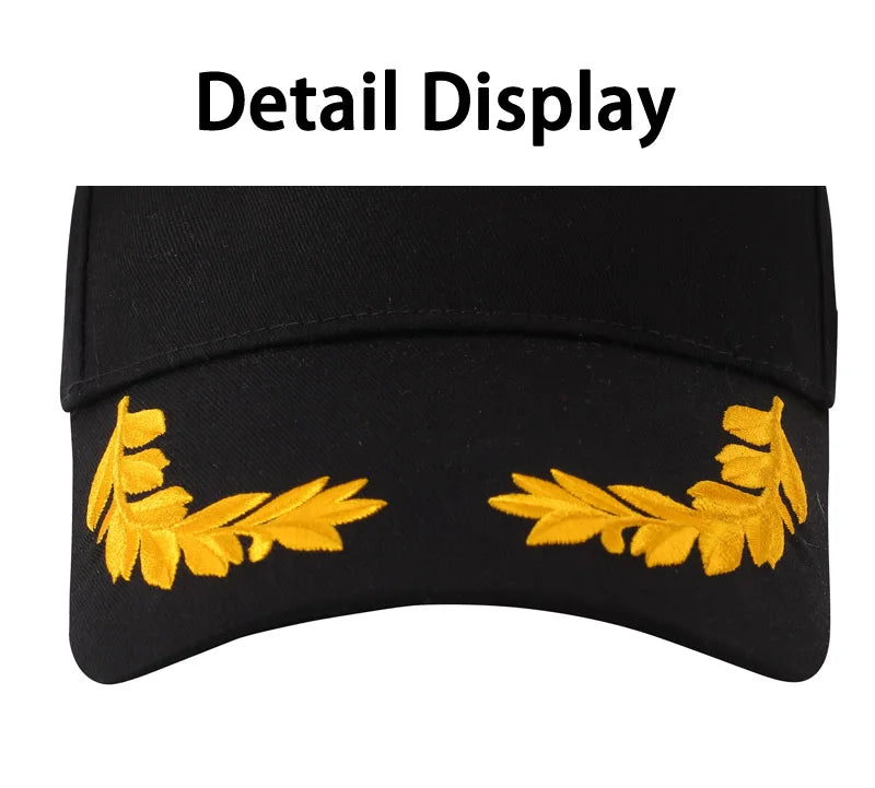 Customized Logo Printed Men Baseball Cap Casual Cap Wheat Ear Solid Color Snap Cap Sports Cap