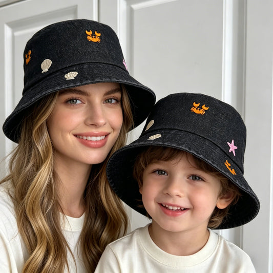 2026 New Summer Denim Bucket Hat For Women