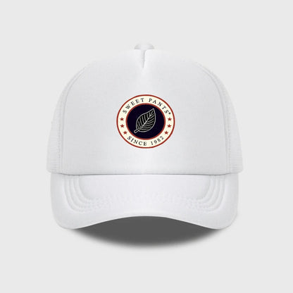 Sweet Pants Since 1982  Leaf Logo Sponge Mesh Cap  Spring/Summer Casual Cap