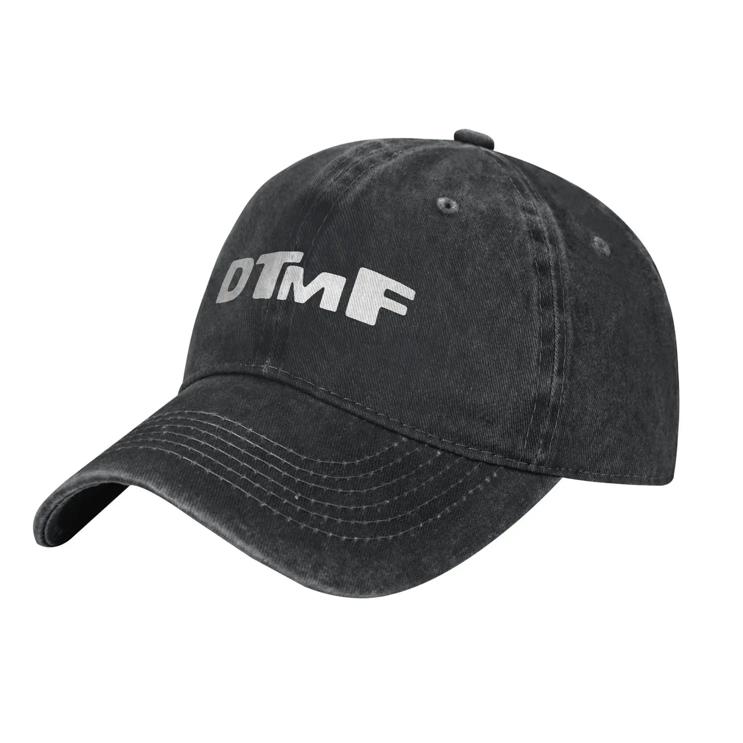 Casual Bad Bunny DTMF Baseball Cap Distressed Washed Headwear