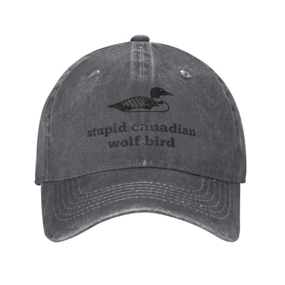 Funny Loon Quote Heated Rivalry Baseball Caps Vintage Distressed Denim Snapback Cap