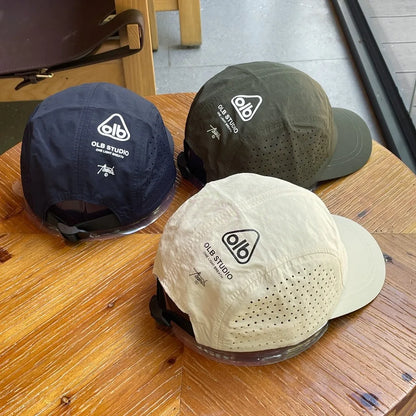 Short Brim Quick-Drying Mesh Baseball Cap