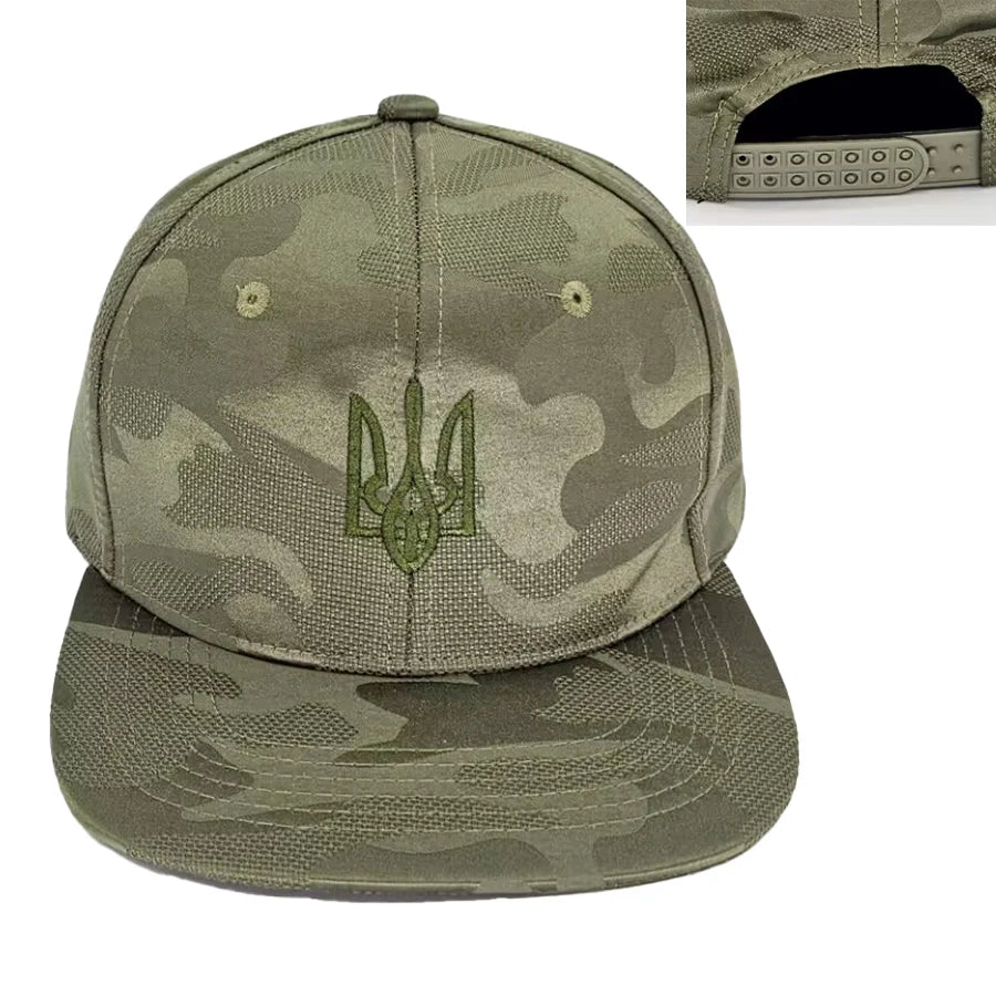 Embroidery Ukraine trident Symbol Spetsnaz Special Forces Men Women Boy Baseball Caps