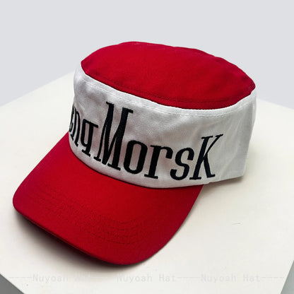 New Men Women Flat Top Letter Embroidery Baseball Hats