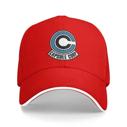 Capsule Corp Print Baseball Cap Daily Casual Sandwich Cap