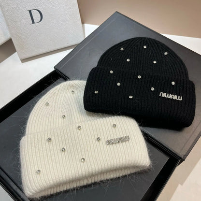 Knitted Hat For Winter Cold Warmth Ear Protection Hat For Women