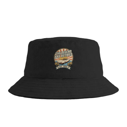 The Legend Has Retired 2026 Bucket Hat Harajuku Fisherman Caps