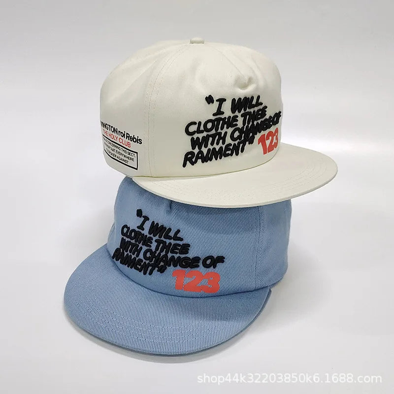 Top Quality RRR123 Embroidery Letter Printing Casual Sports Caps Snapback Cap