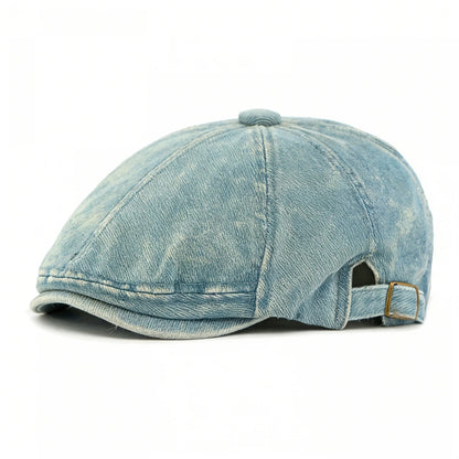 Classic Cabbie Newsboy Cap Painter Visor