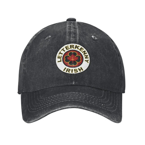 Make You Happy Shoresy TV Series L-Letterkenny Irish Retro Cowboy Washed Baseball Caps