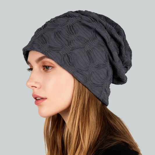 Slouchy Beanie Hat Women 2026 Korea Casual Spring Skull Cap