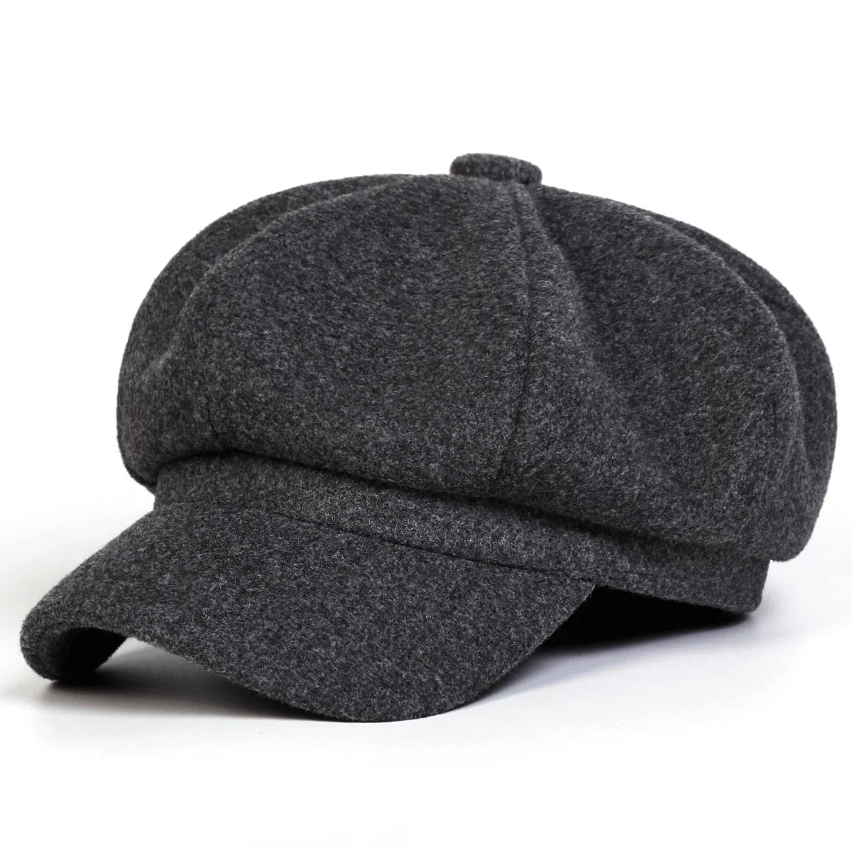 Woolen Solid Color Beret Fashion Outdoor Cotton Hat