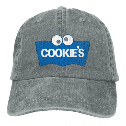 Cookie Monster Merch Men Women Baseball Caps