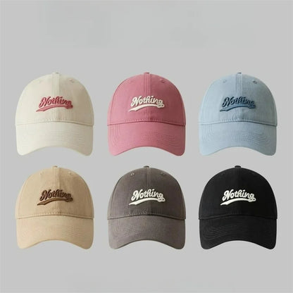 Letter Embroidery Baseball Hat For Women Men Caps