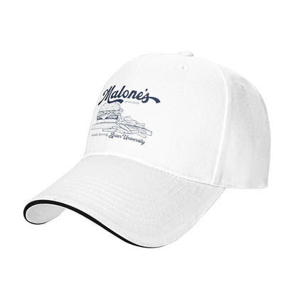 Off Campus Retro Burger Sun Hat Autumn Sunscreen Baseball Caps Men's Women's