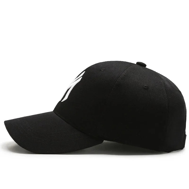 Embroidered Letter Hat Korean Version Versatile Fashion Hard Top Three Dimensional Hat