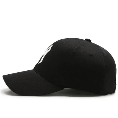 Embroidered Letter Hat Korean Version Versatile Fashion Hard Top Three Dimensional Hat