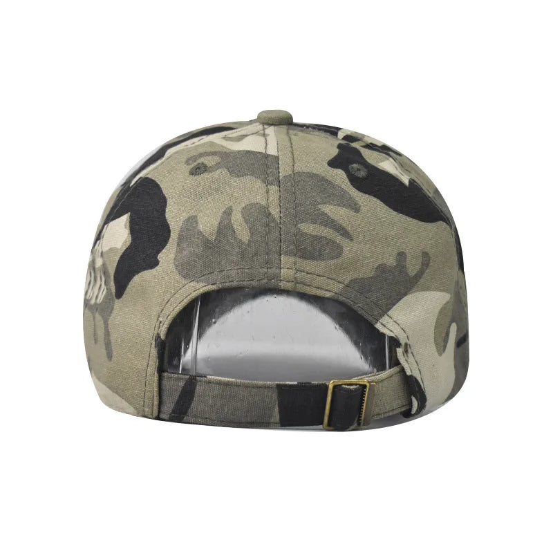 Camo Baseball Cap Men Summer Brazil Flag Sun Protection Snapback Caps Male