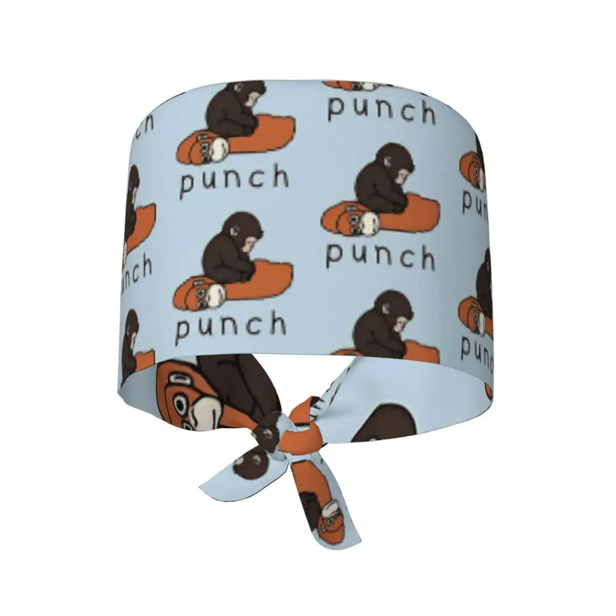 Nurse Hat Team Punch Funny Monkey Working Caps For Unisex Women