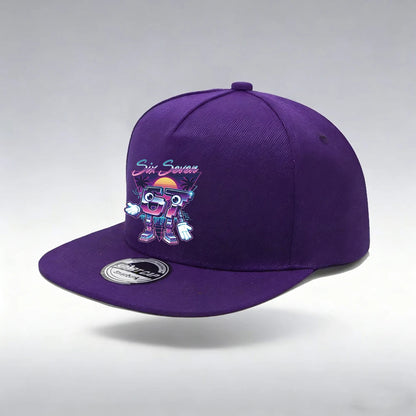 1/2PC67 Robot Patterned Baseball Cap