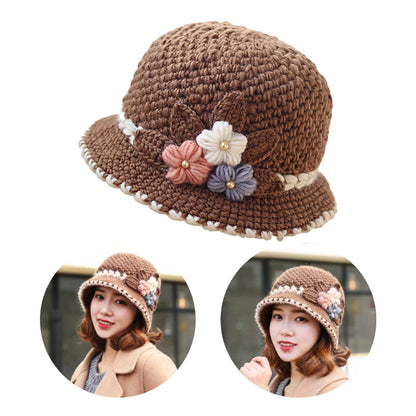 Knitted Hat Women's Autumn And Winter Wool Hat Classic Winter Women's Hat