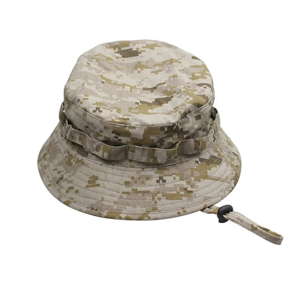 Men's Panama Hat Bucket Hat Tactical Sunscreen Camouflage Outdoor