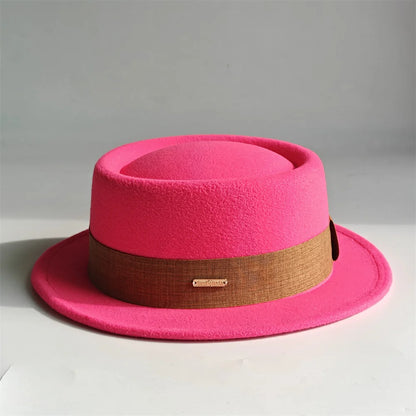 Autumn/Winter Fedora Hat For Women Soft Felt Hat - French Style Retro French