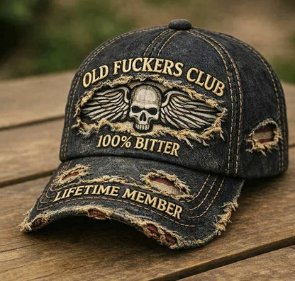 New Design Cotton Embroidery Baseball Cap Retro Classic