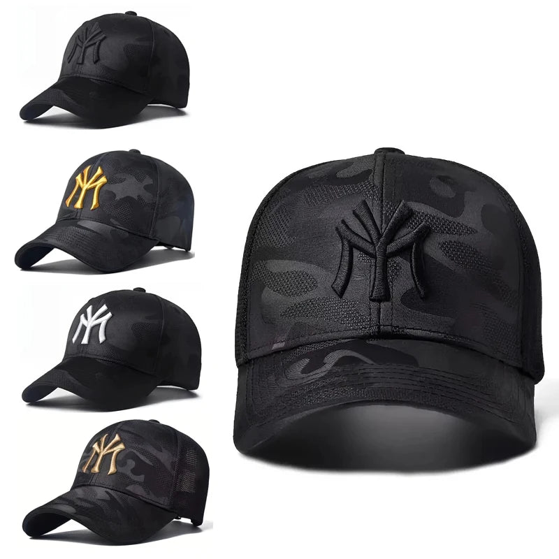 Four Seasons Letter Embroidery For My Cotton Breathable Tactical Military Adjustable Camouflage Hats