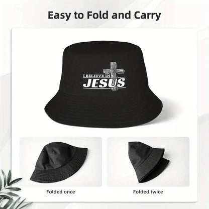 Custom I Believe In  Christ Bucket Hat Men Women