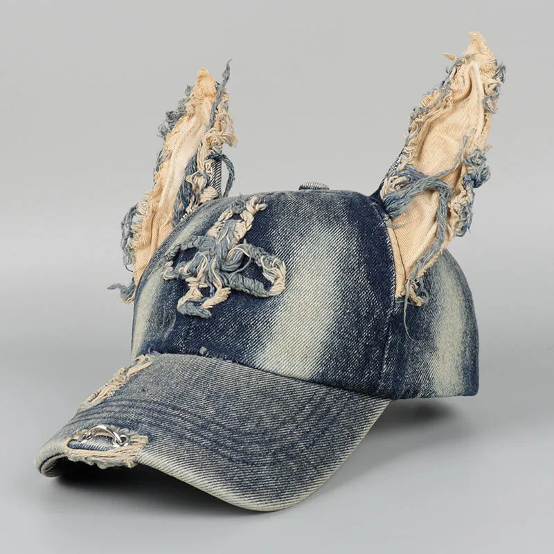 Doberman Ears Baseball Cap Women Men Hat