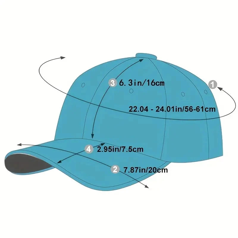Retro Letter Embroidery Baseball Caps