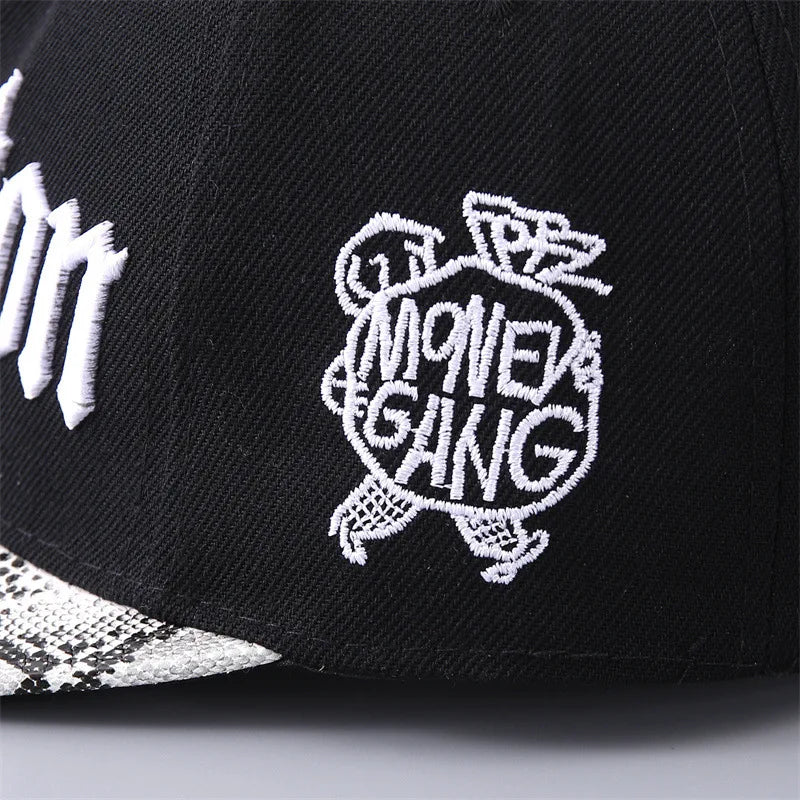 Cross Border Hot Selling in Europe and America Compton Baseball Cap Korean Style Brim Camouflage Hat